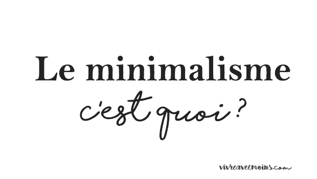 minimalisme