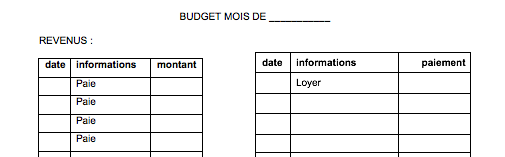 budget