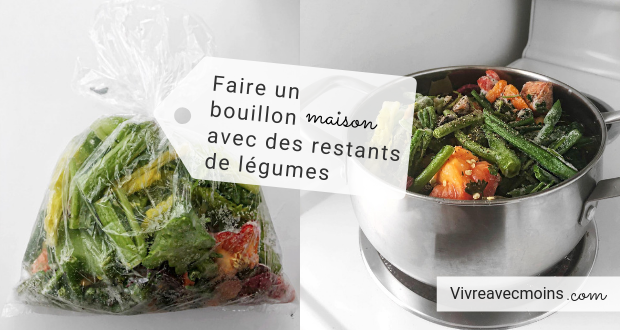 Recette Bouillon de légumes maison